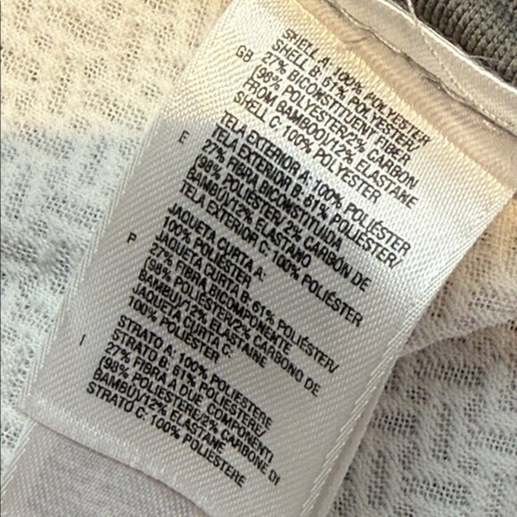 The North Face flight series white gray trim Jacket Size Large - Picture 6 of 7